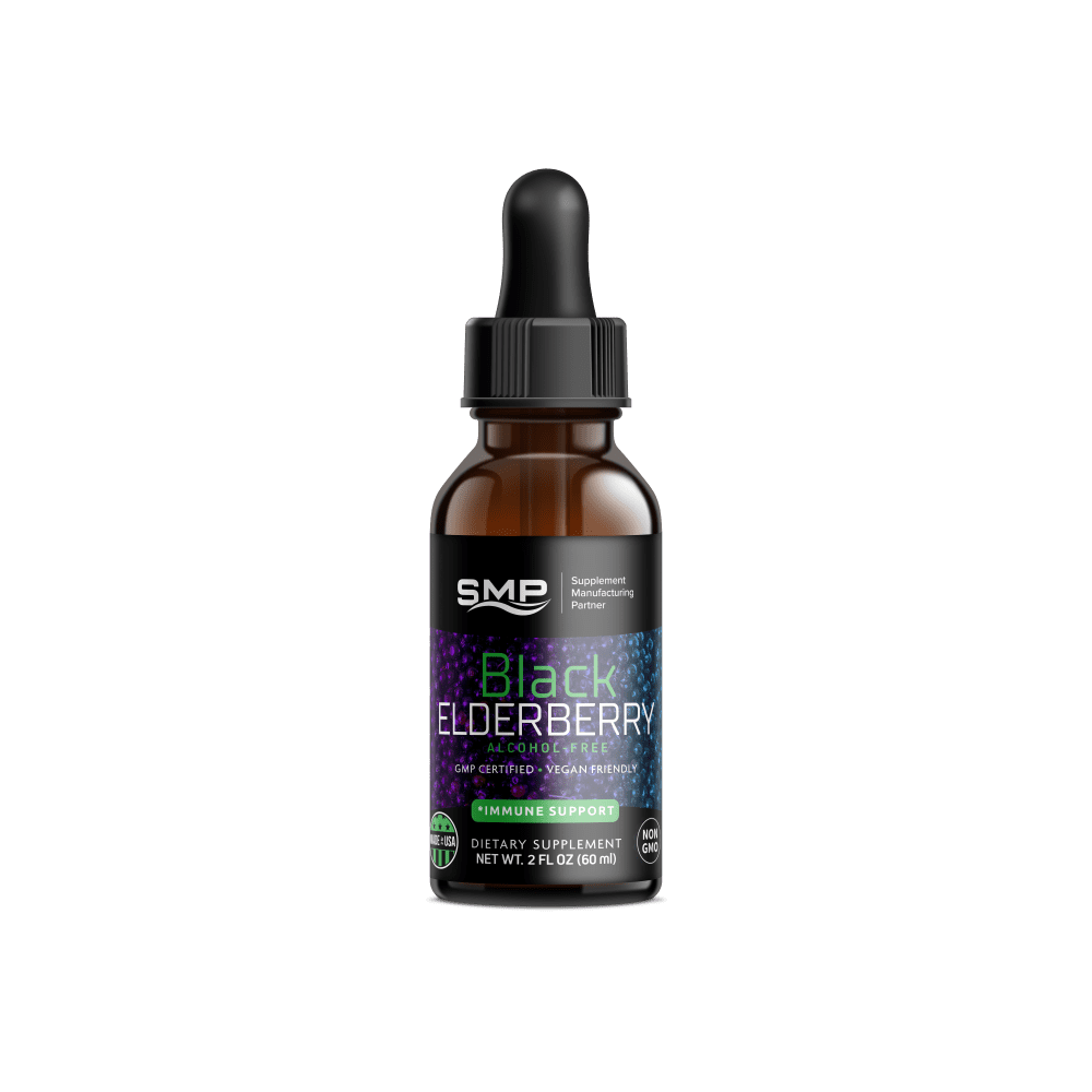 Get Your Own black elderberry manufactured with SMP Nutra