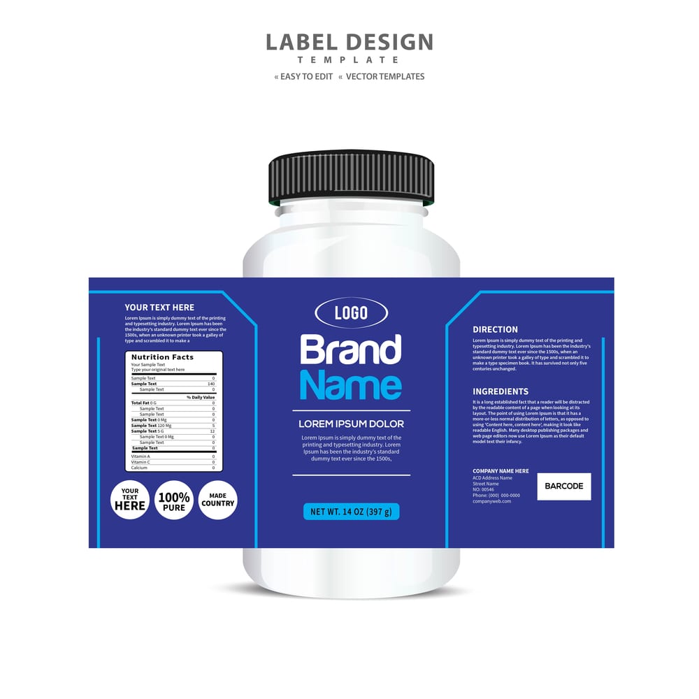 Need a Nutrition Label Maker & Manufacturer?