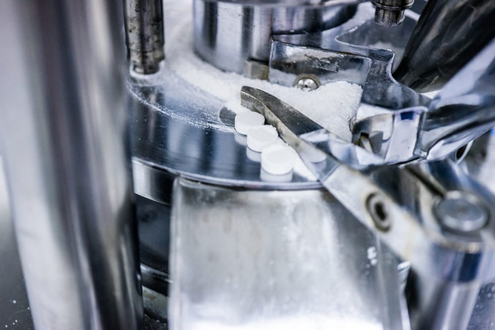 Supplement manufacturing cost