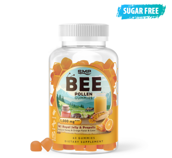 Private Label Sugar-Free Honey Orange Bee Pollen Gummy