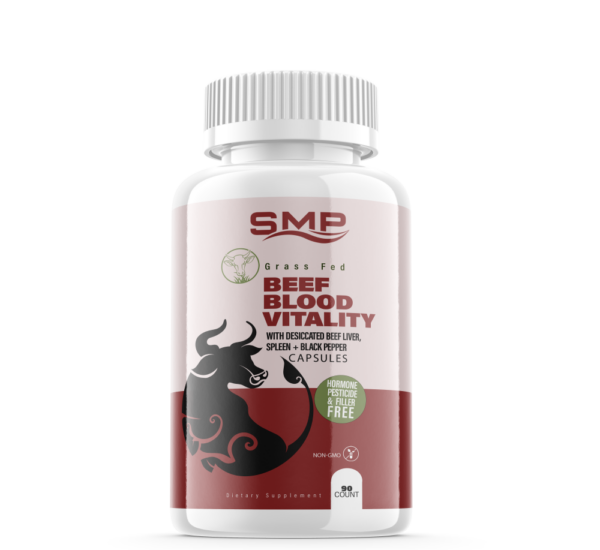 Private Label Grass Fed Beef Blood Vitality Capsules